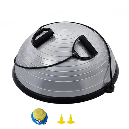 Gym Half Ball mit Resistant Band Yoga Ball Übung Balance Stabilitäts Trainer ing Ball für Home Gym Core Training