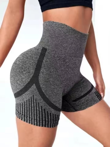 Frauen Yoga Shorts Hohe Taille Workout Shorts