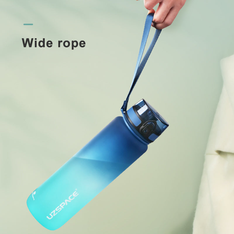 1PCS 800ML Große Kapazität Sport Wasser Flasche Auslauf Beweis Bunte Kunststoff Tasse Trinken Outdoor Reise Tragbare Gym Fitness Jugs