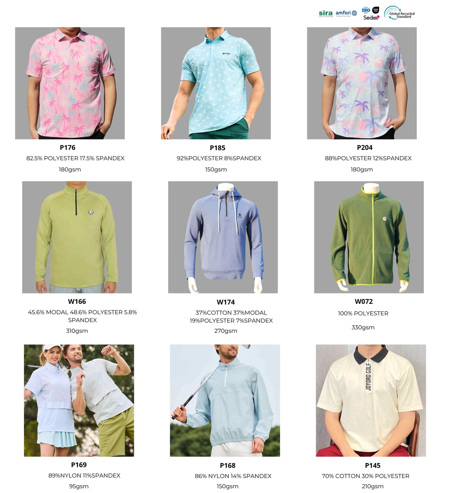 Golf Sportbekleidung