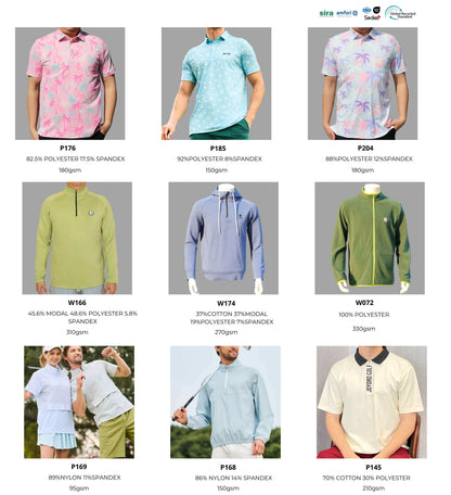 Golf Sportbekleidung