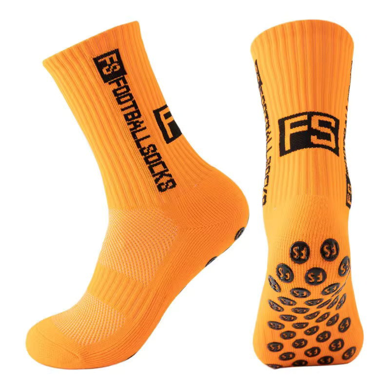FANTESI 3 Paare Fußballsocken für Herren Damen,Sportsocken Fußball Anti Rutsch Grip Fußball Socken 39-46 Rutschfeste Sportsocken für Fussball Basketball Laufen