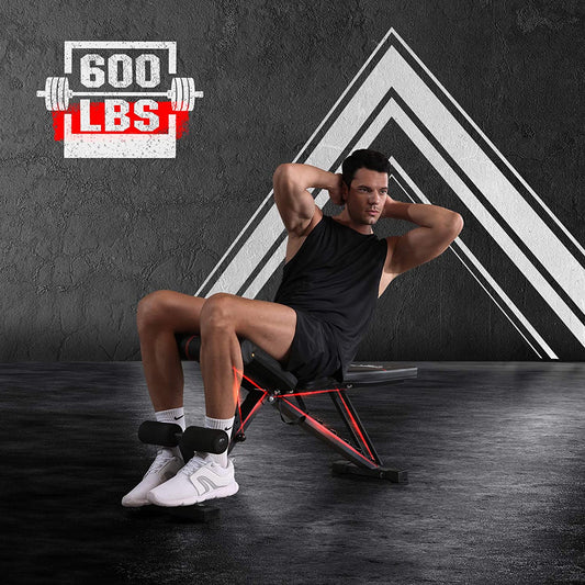 Hantel-Sitzbänke, Fitnessgeräte, Zuhause, Herren, Bauch, Sporthilfe, Bauch, multifunktional, Rückenlage-Board, Category Semin Nadalма