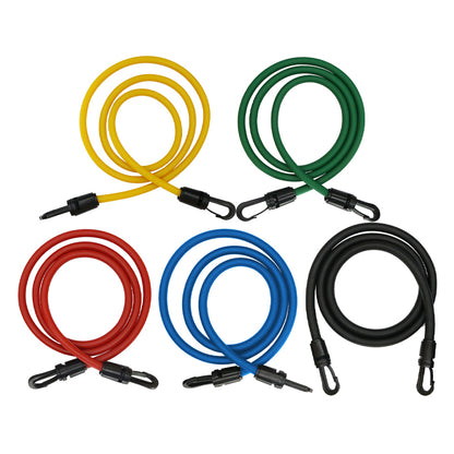 Resistance Bands Fitnessbänder Widerstandsbänder Set mit Türanker Griffe Knöchelriemen für Muskelaufbau und Pilates Gymnastikband für Männer Frauen